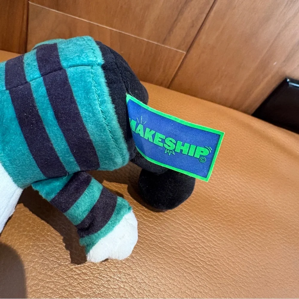 Makeship Goth Jake Munro Striped Shirt Plush Doll